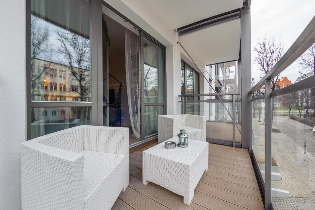 Apartamenty Sun & Snow Riverfront Gdańsk Kültér fotó