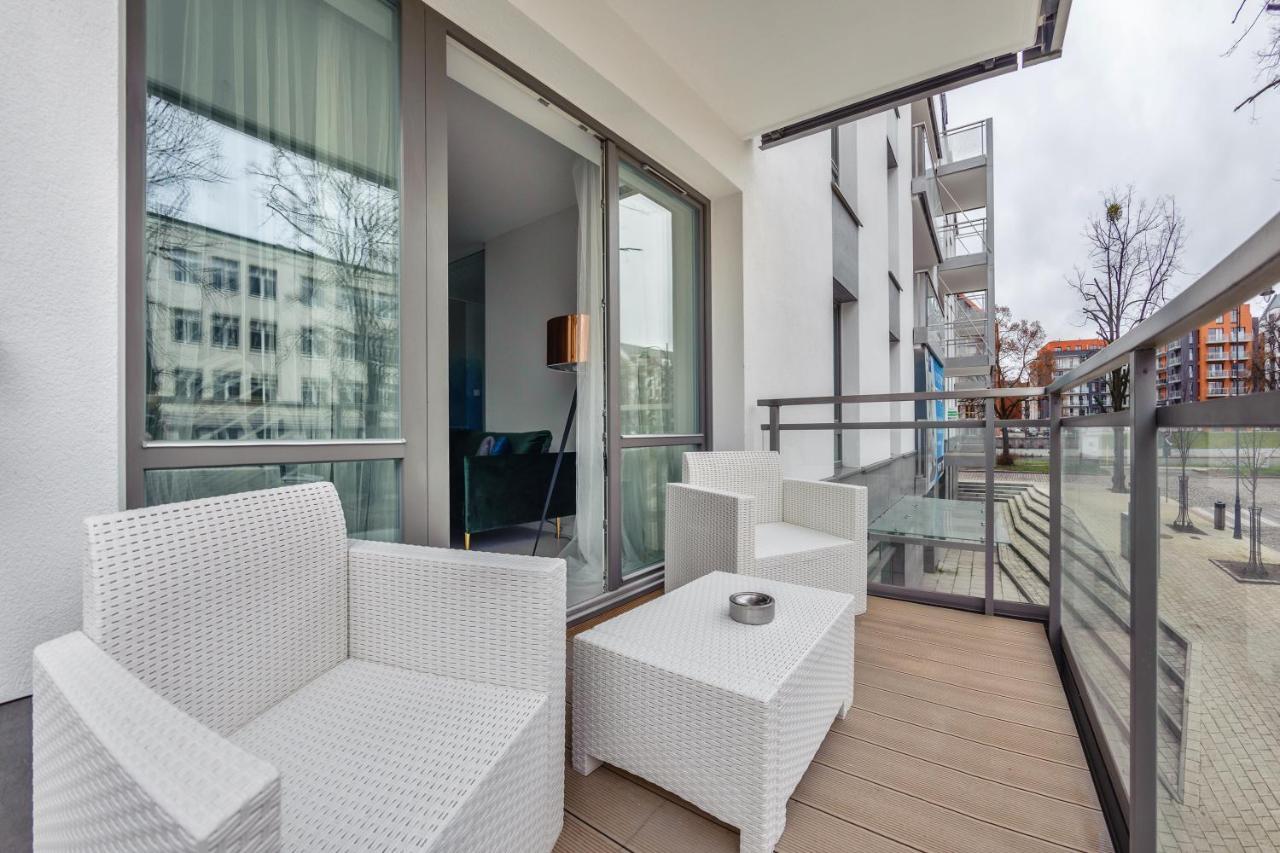 Apartamenty Sun & Snow Riverfront Gdańsk Kültér fotó
