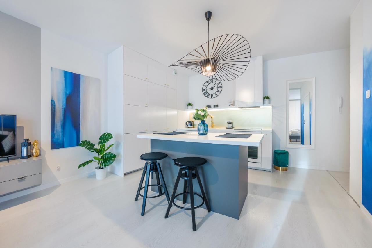 Apartamenty Sun & Snow Riverfront Gdańsk Kültér fotó